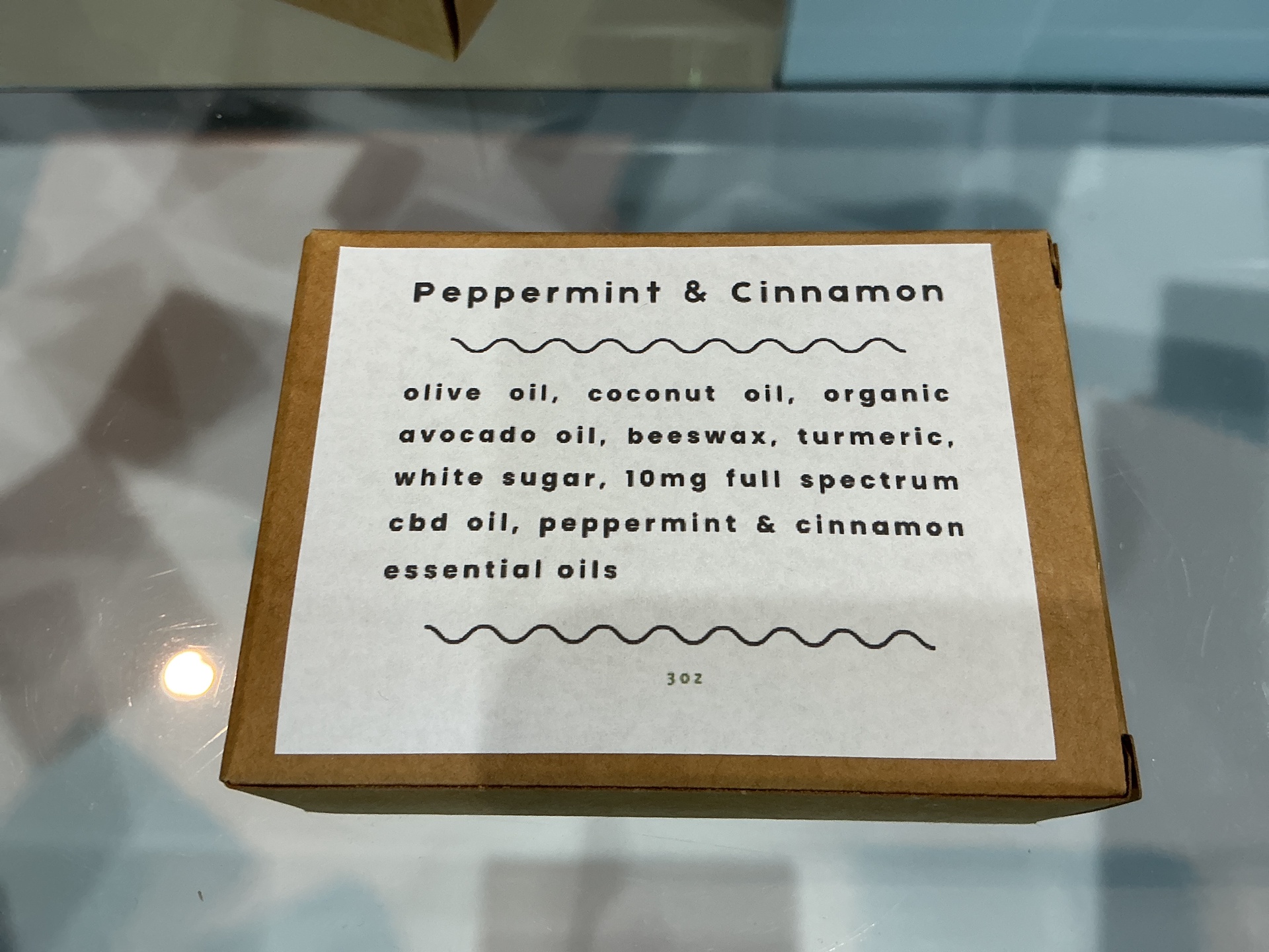 C.R. CBD Infused Soap / Peppermint & Cinnamon